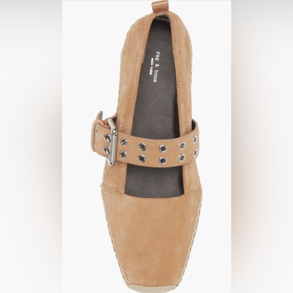 Rag&Bone suede espadrilles size 7 or 37 maybe full 6.5 if you have wide feet New